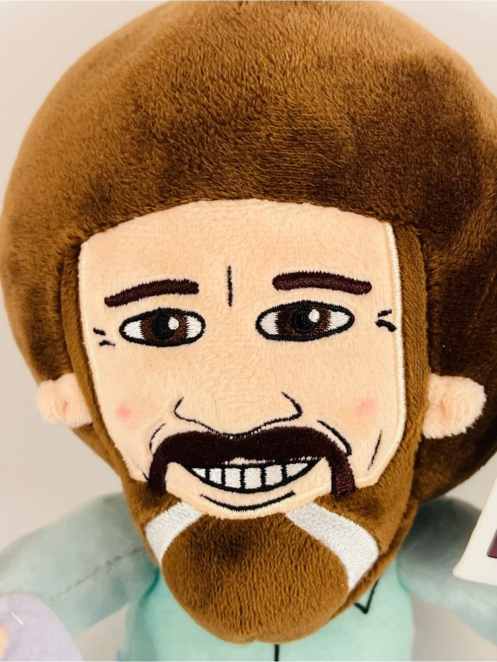 Bob Ross Phunny Kidrobot Painting Artist 8” Plush NWT